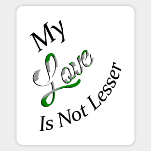 No Lesser Love Sticker